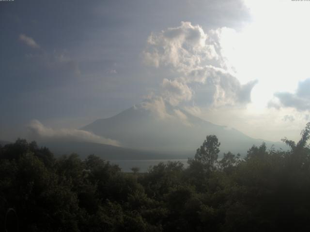 山中湖からの富士山