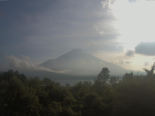 山中湖からの富士山