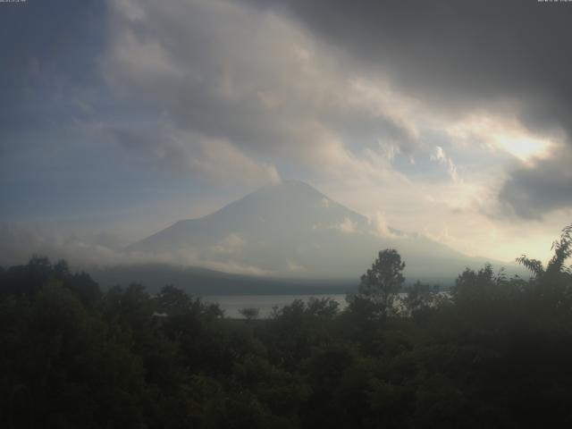 山中湖からの富士山