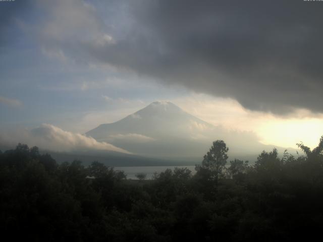 山中湖からの富士山