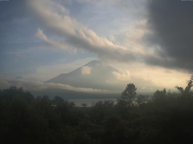 山中湖からの富士山
