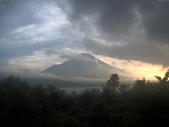 山中湖からの富士山