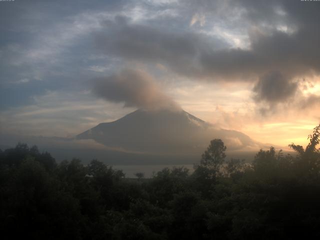 山中湖からの富士山