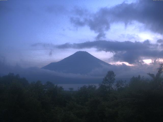 山中湖からの富士山
