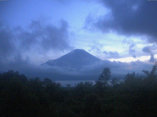 山中湖からの富士山