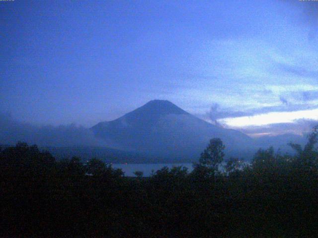 山中湖からの富士山