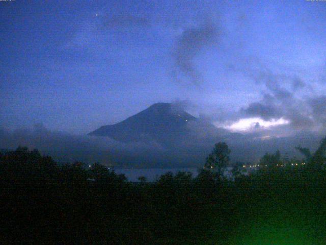 山中湖からの富士山