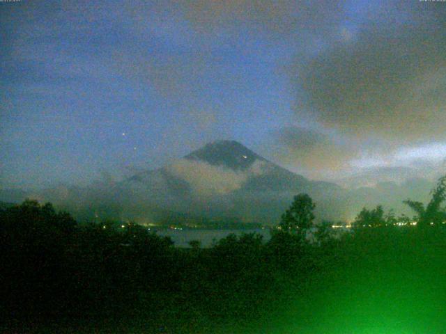 山中湖からの富士山