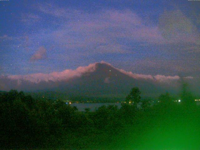 山中湖からの富士山