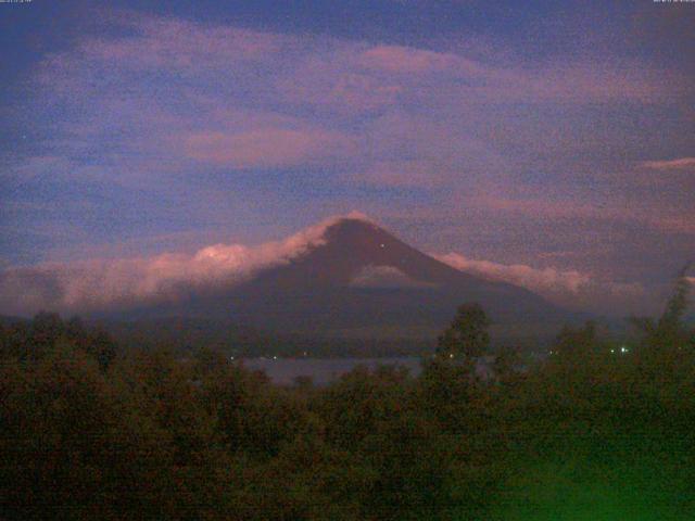 山中湖からの富士山