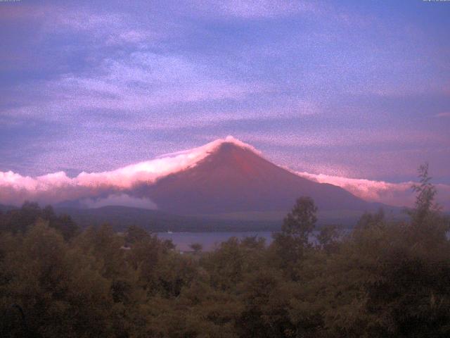 山中湖からの富士山