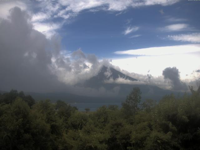 山中湖からの富士山