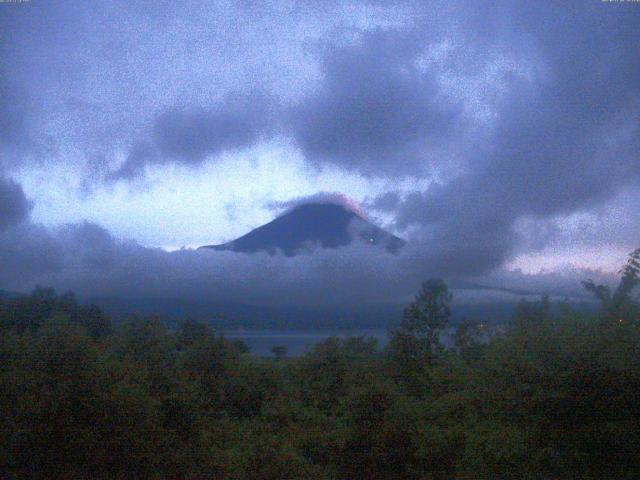 山中湖からの富士山