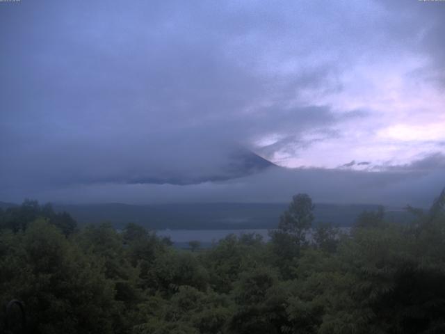 山中湖からの富士山