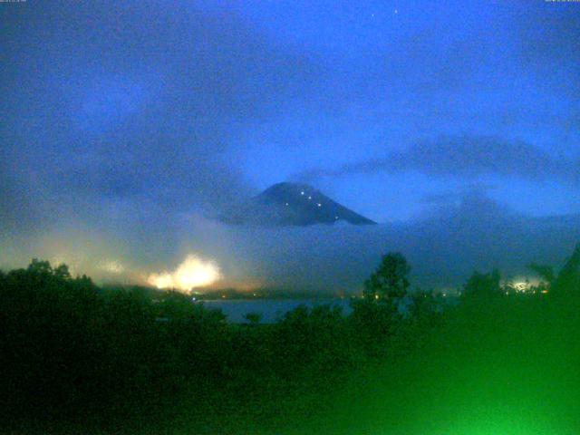 山中湖からの富士山