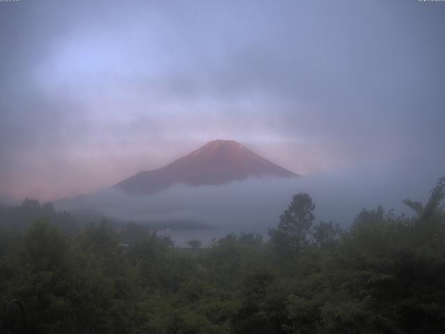 山中湖からの富士山