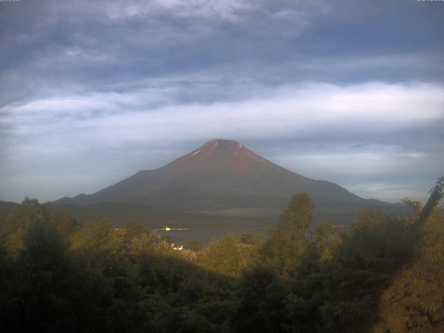山中湖からの富士山