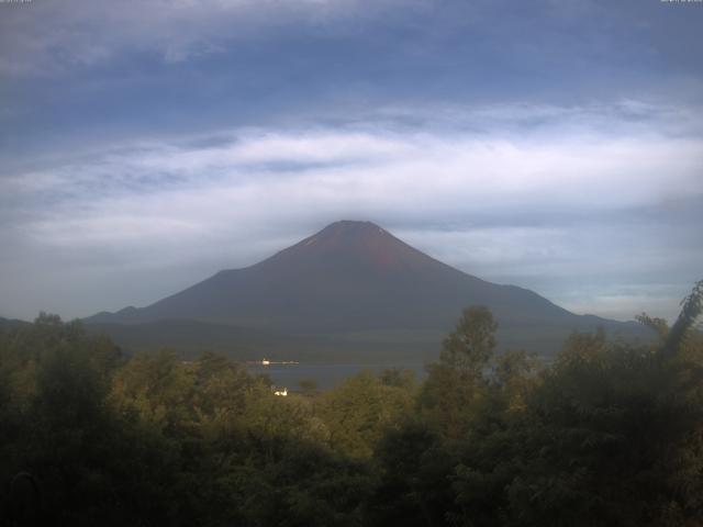 山中湖からの富士山