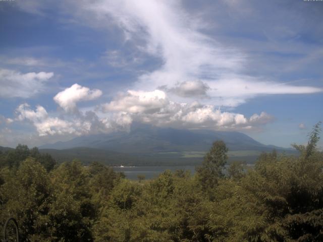 山中湖からの富士山