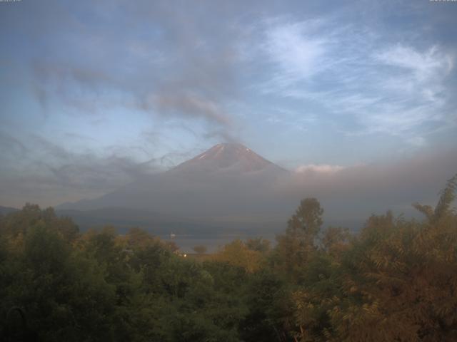 山中湖からの富士山