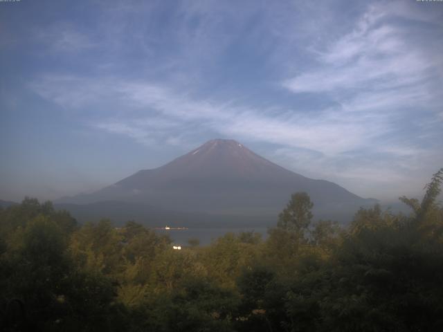 山中湖からの富士山