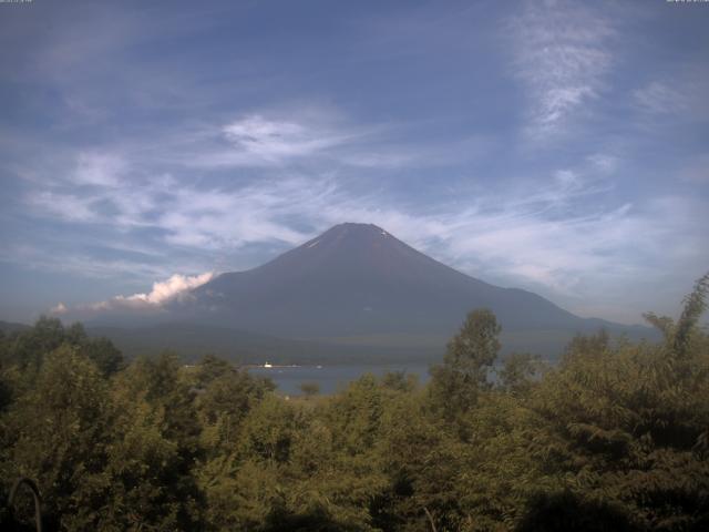 山中湖からの富士山