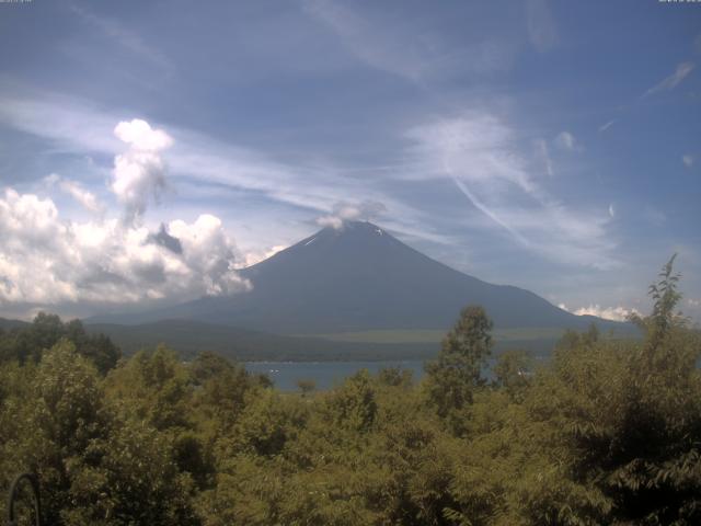 山中湖からの富士山