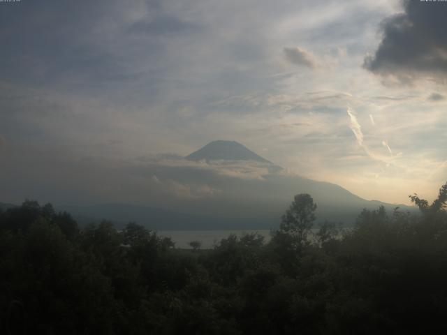 山中湖からの富士山