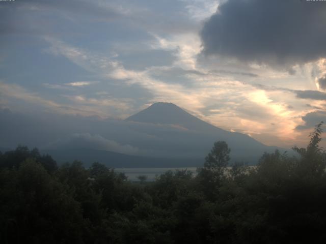 山中湖からの富士山