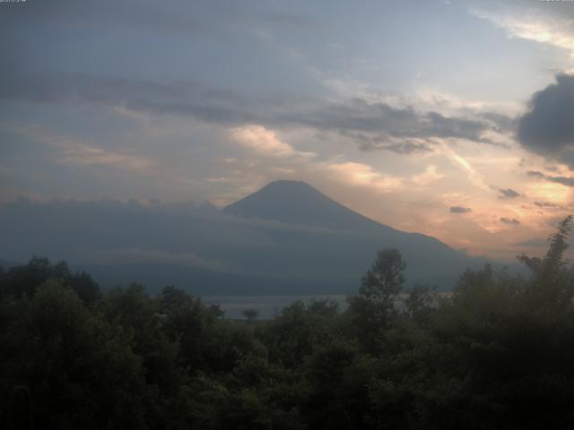 山中湖からの富士山