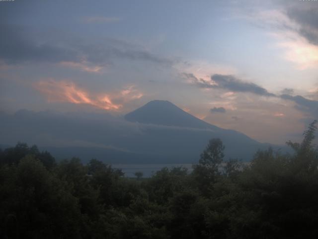 山中湖からの富士山