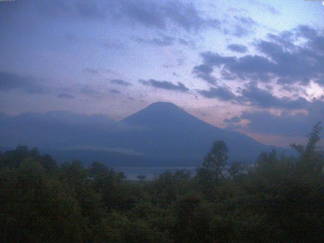 山中湖からの富士山
