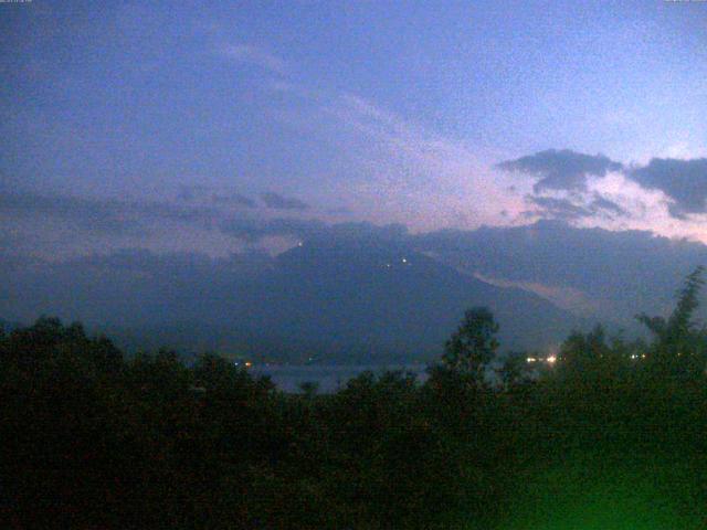 山中湖からの富士山
