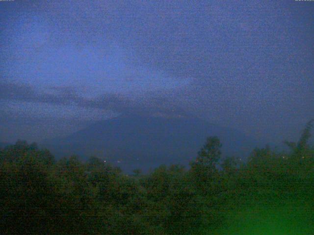 山中湖からの富士山