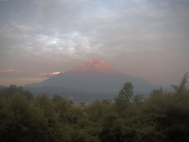 山中湖からの富士山