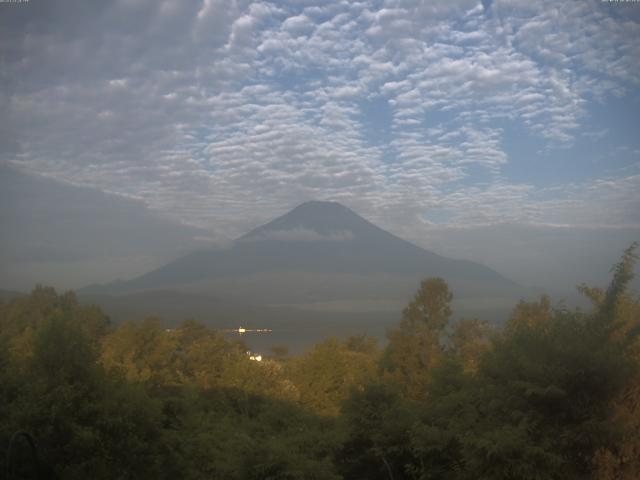 山中湖からの富士山