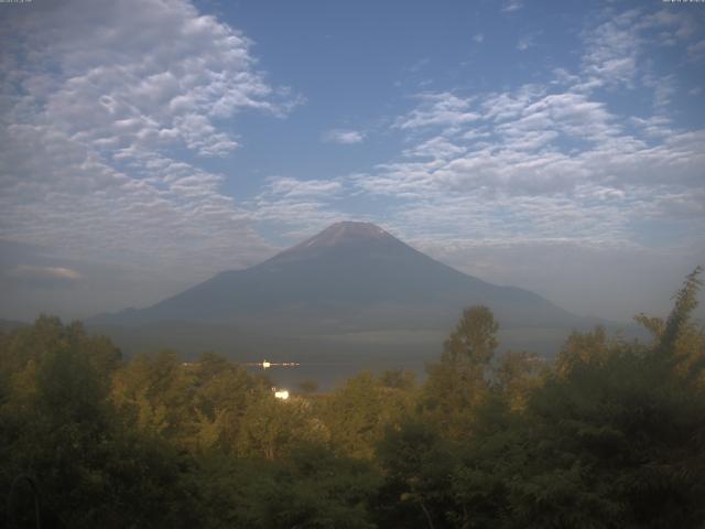 山中湖からの富士山