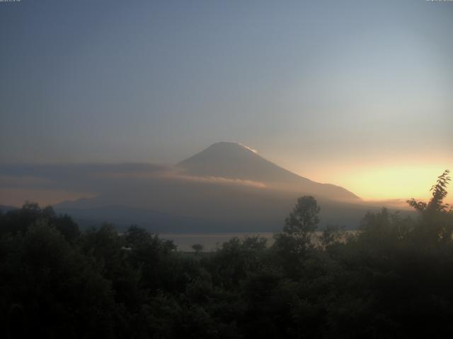 山中湖からの富士山