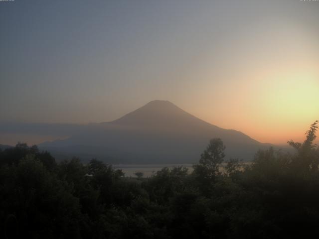 山中湖からの富士山