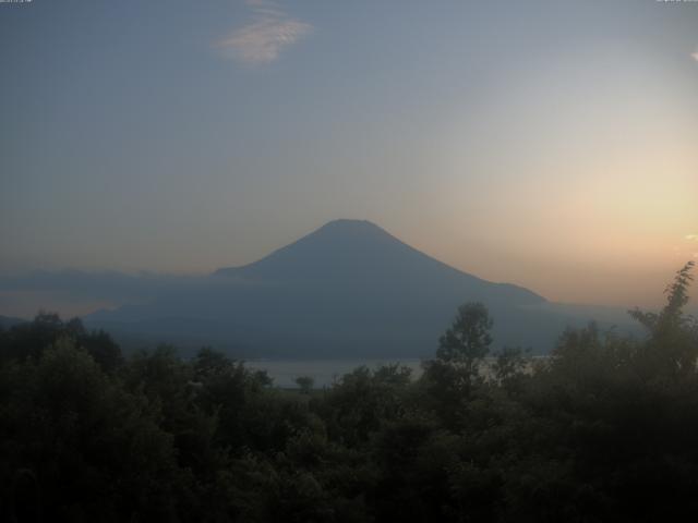 山中湖からの富士山