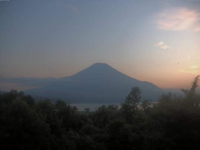 山中湖からの富士山