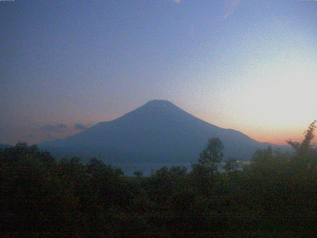 山中湖からの富士山
