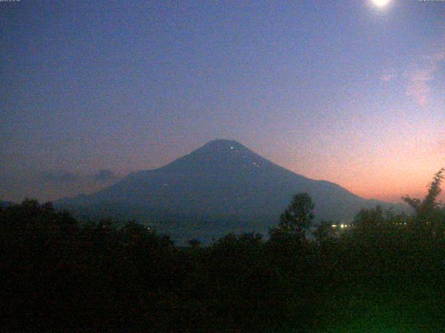 山中湖からの富士山