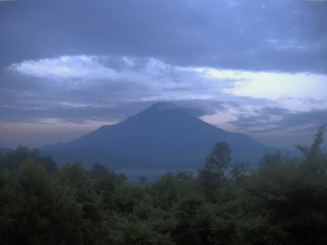 山中湖からの富士山