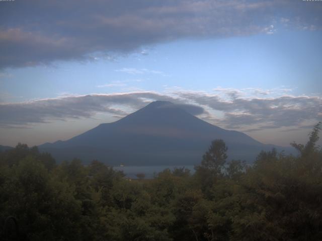 山中湖からの富士山