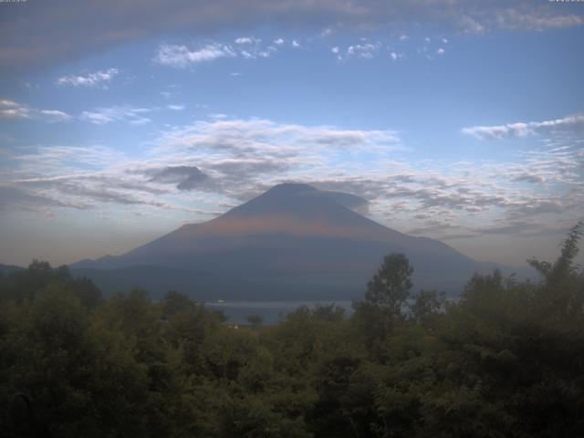 山中湖からの富士山