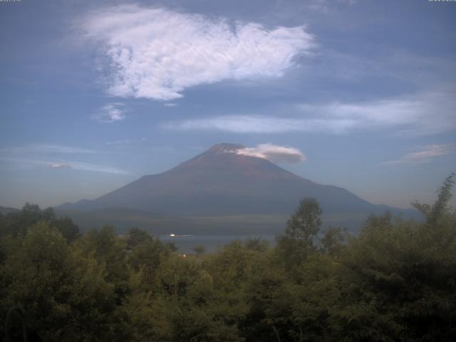 山中湖からの富士山