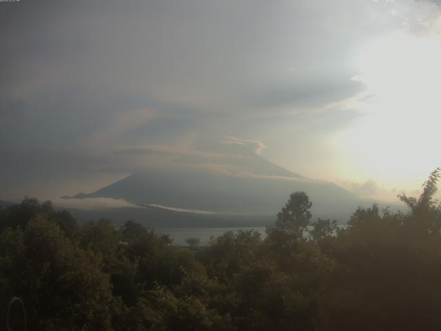 山中湖からの富士山