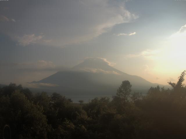 山中湖からの富士山