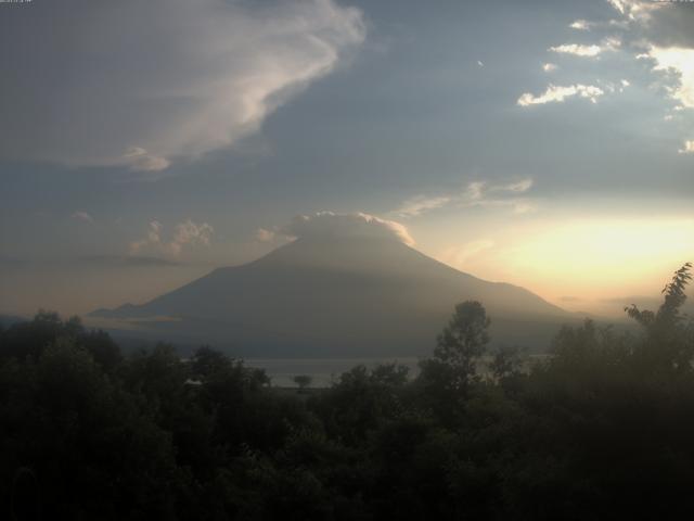 山中湖からの富士山